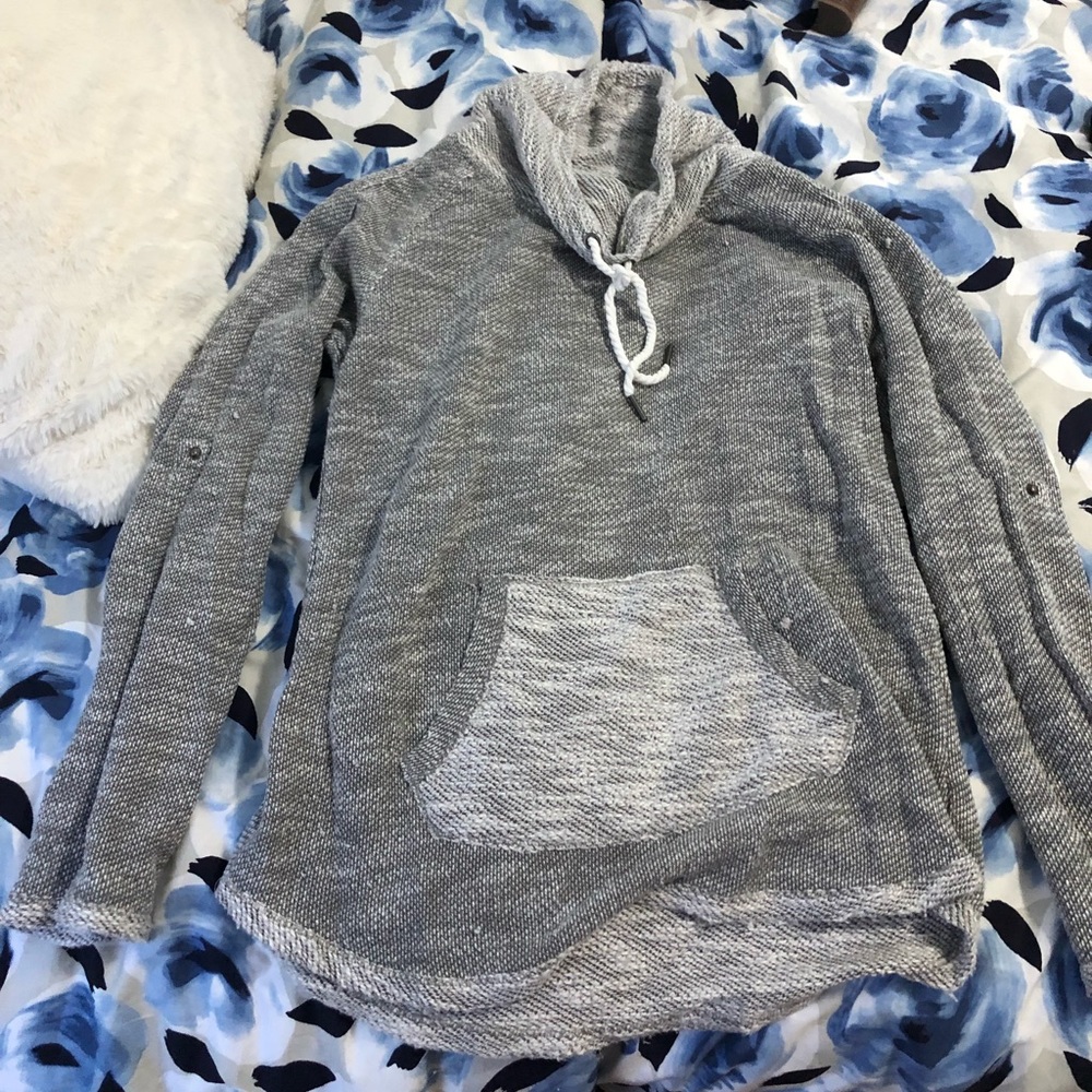 Kensie cowl neck pullover sweatshirt